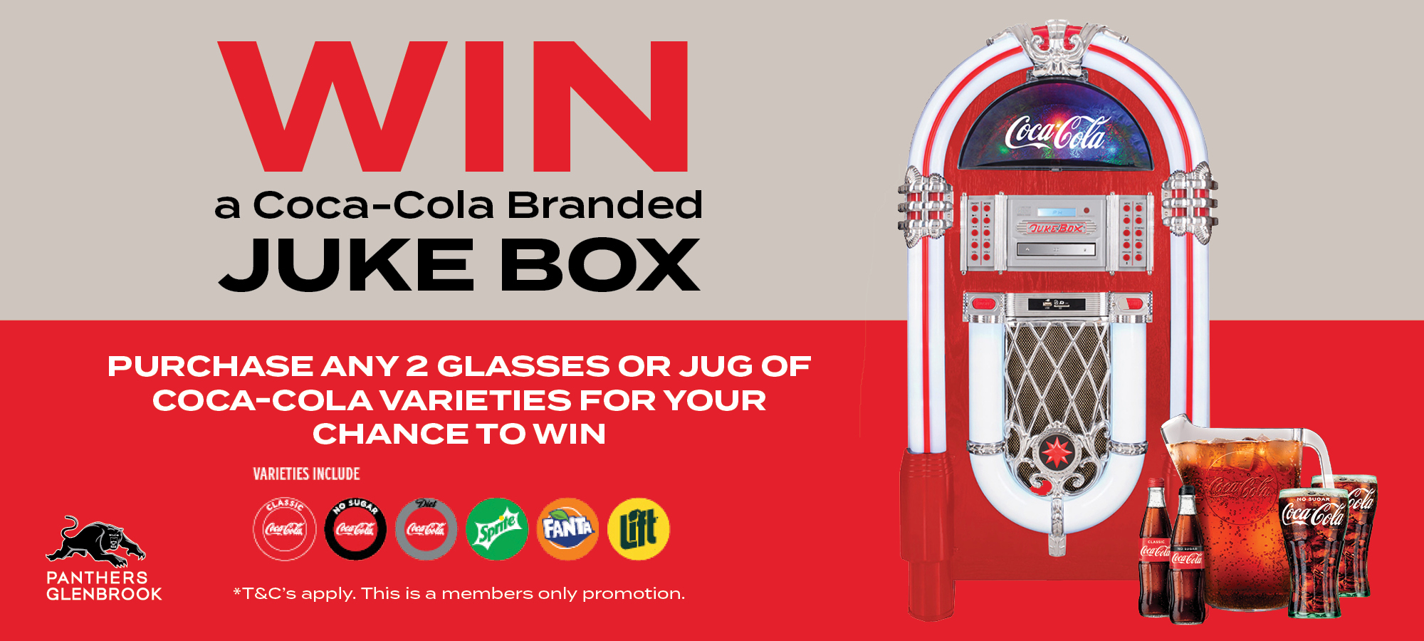 Win a Coca-Cola Juke Box!