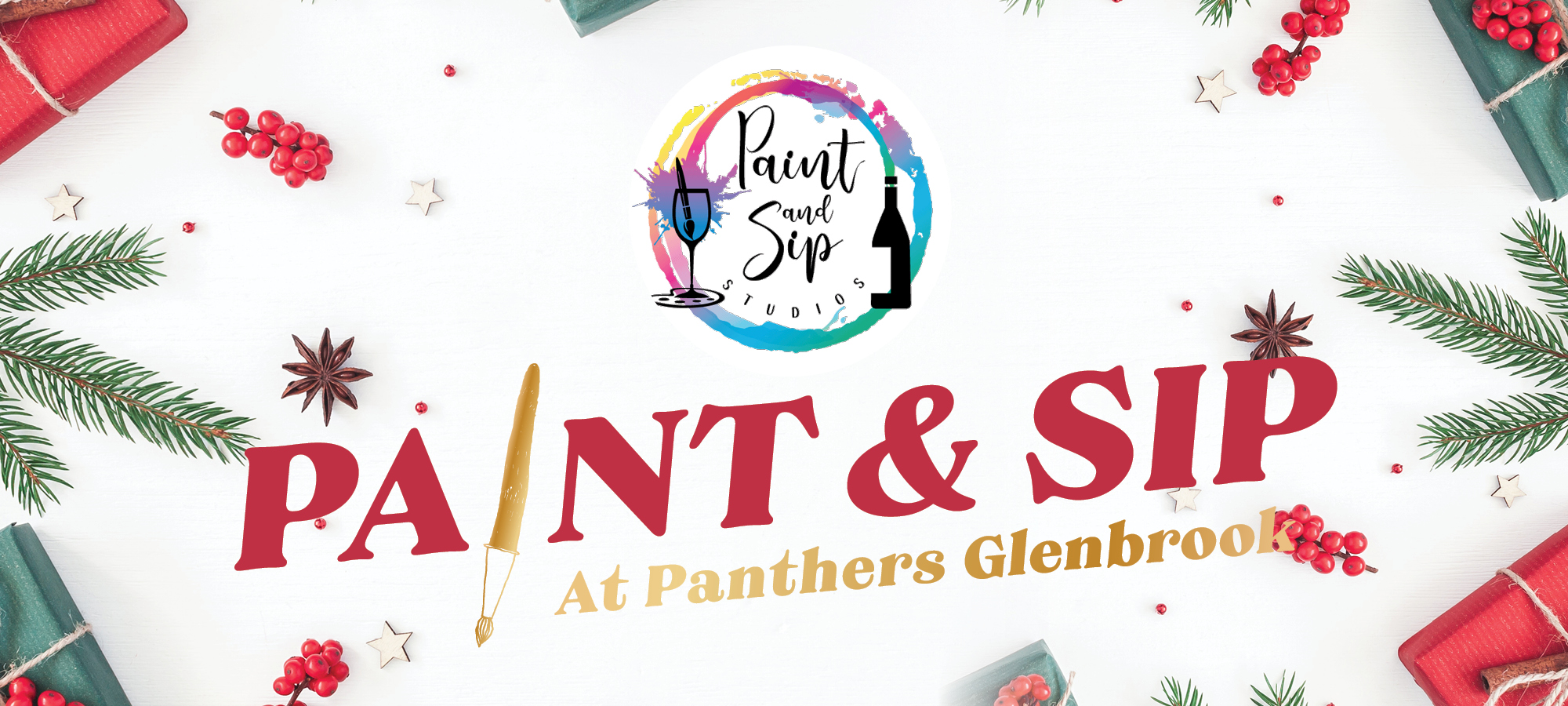 Christmas Paint & Sip – SOLD OUT
