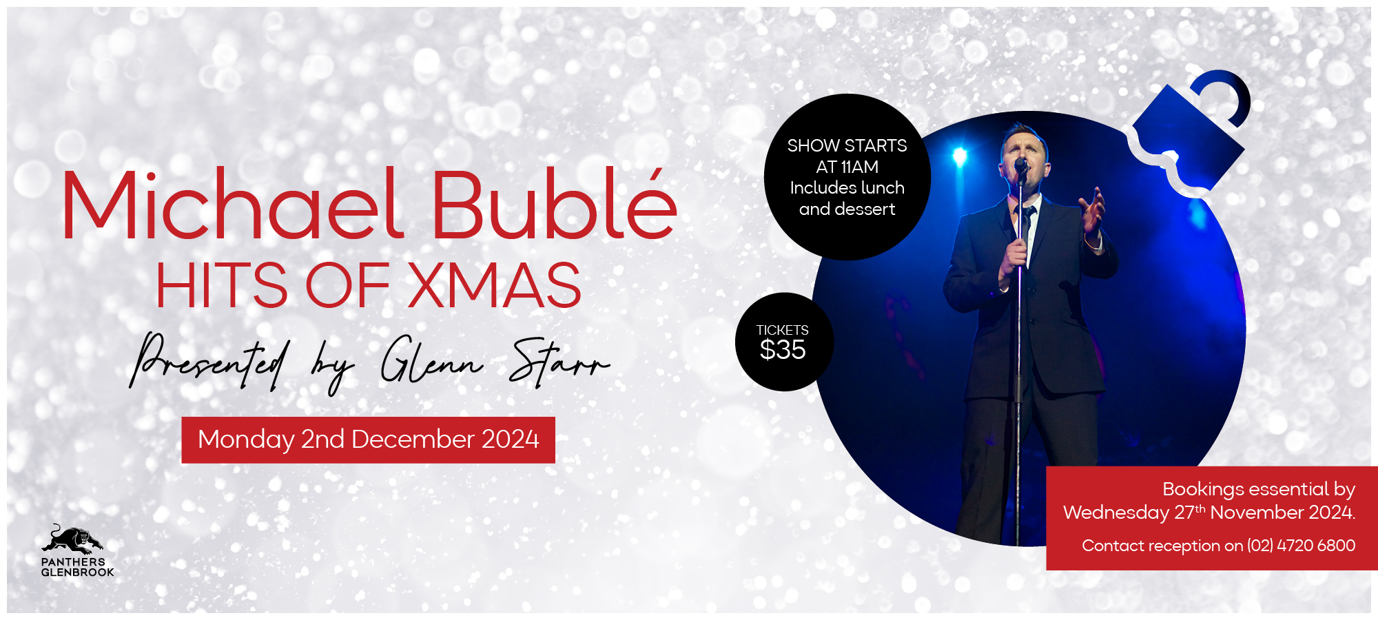 Michael Bublé Hits of Xmas – Presented by Glenn Starr
