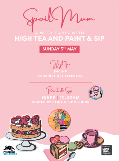 High Tea & Paint and Sip - Mother's Day