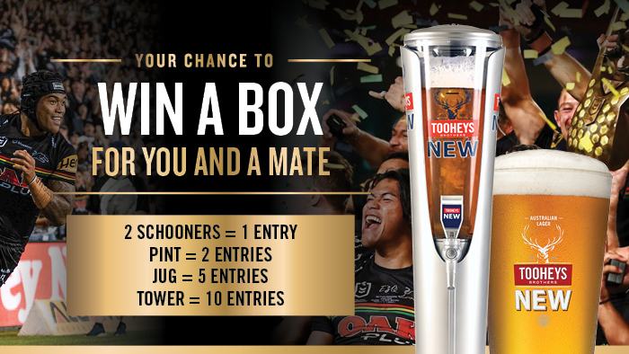 Win a Box to Panthers vs Sea Eagles