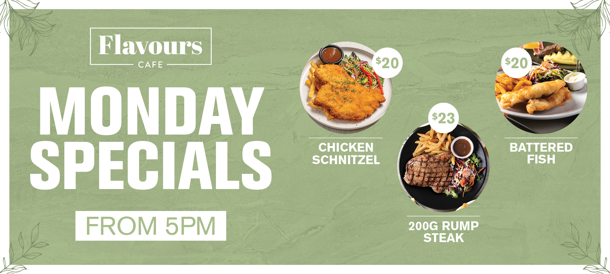 Monday Favourites Specials