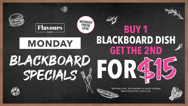 Monday Blackboard Specials
