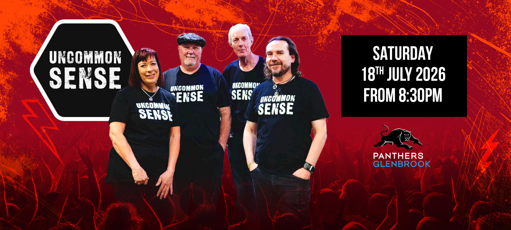 Uncommon Sense – Saturday Night Live Band in July