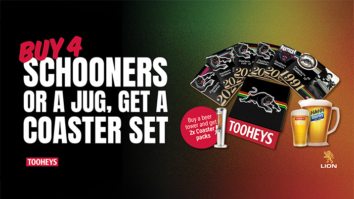 Panthers Premiership Hardback Coaster Box Set