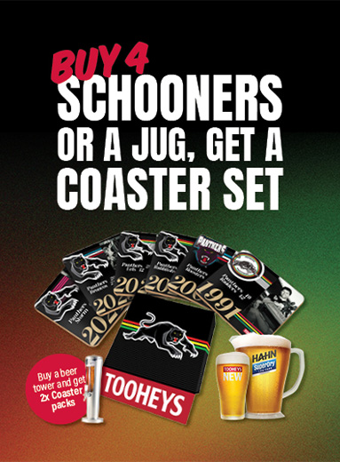 Panthers Premiership Hardback Coaster Box Set