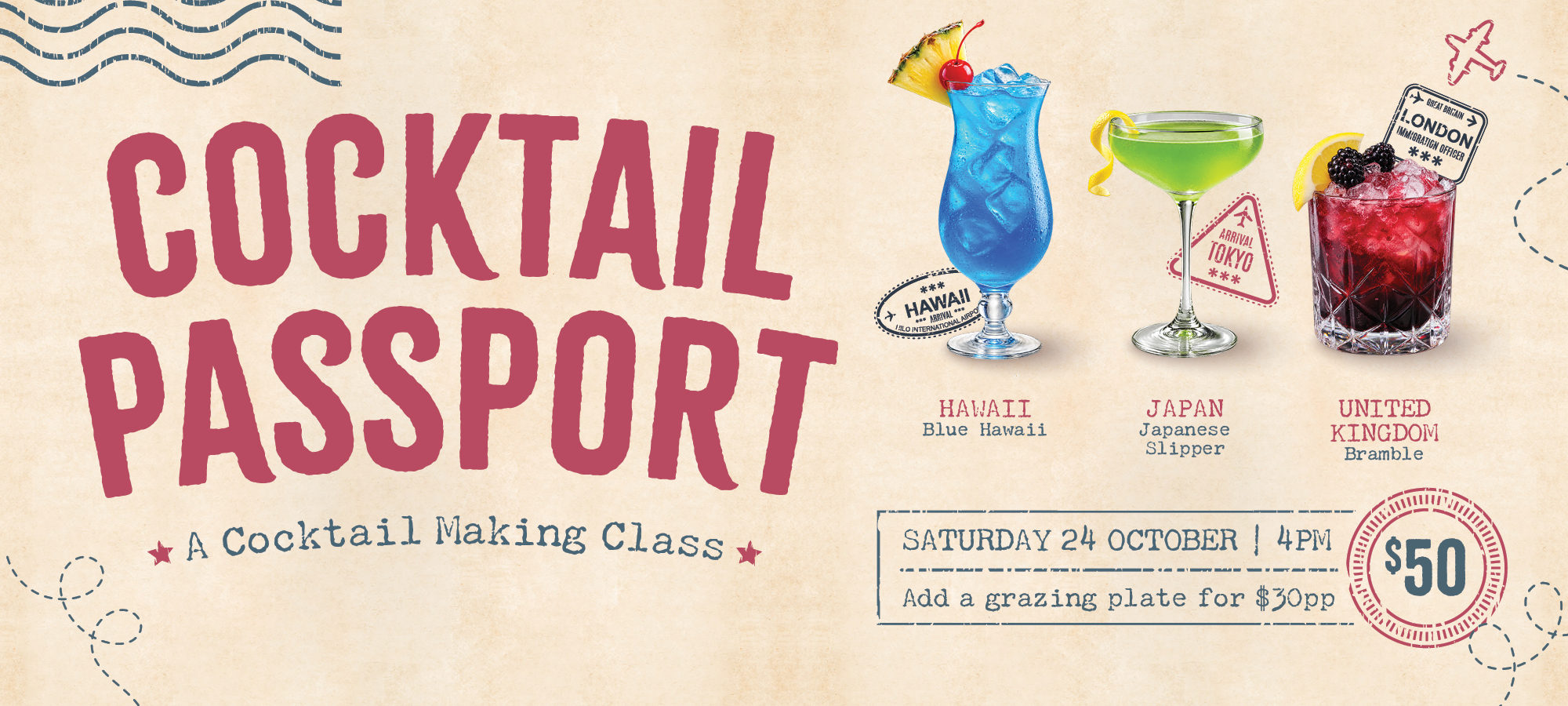 Cocktail Passport | Cocktail Making Class