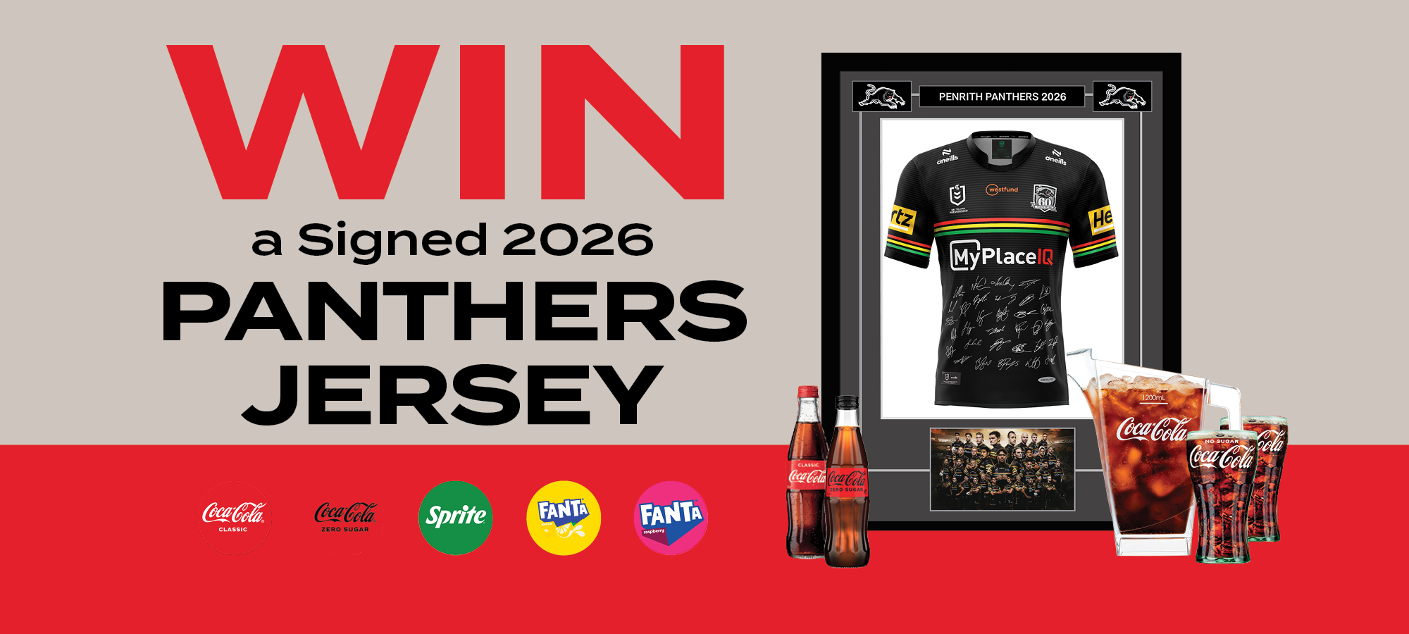 Win a Signed 2026 Panthers Jersey