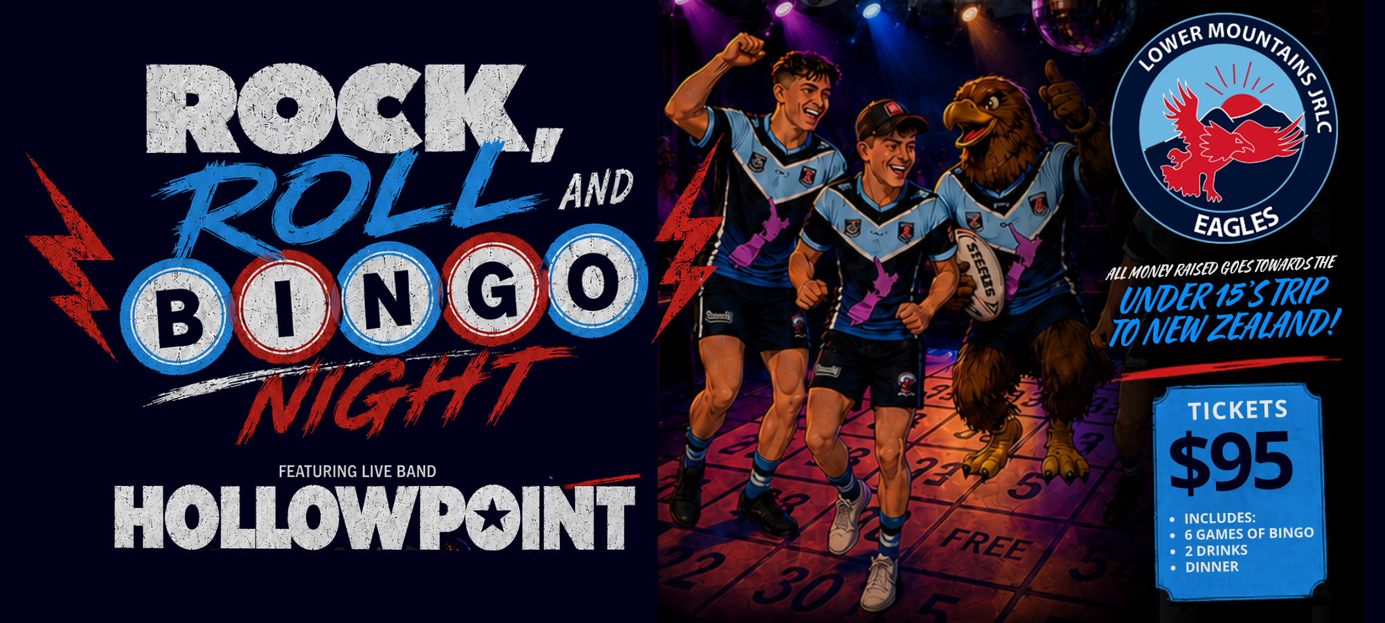 Rock, Roll & Bingo Night