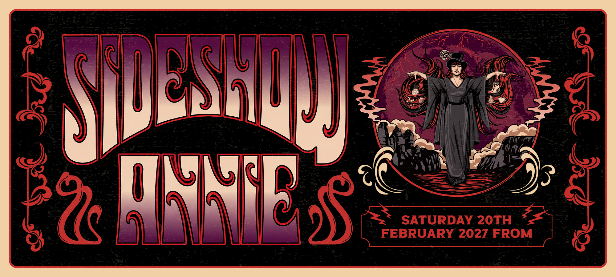Sideshow Annie – Saturday Night Live Band in February